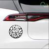 Fashionable sports Ripcurl car sticker cute cartoon art anime bumper sticker waterproof sun protection