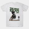 Men Black Print T-shirt The Great Escape No-Cut Transfer Paper Print Cotton Tshirt