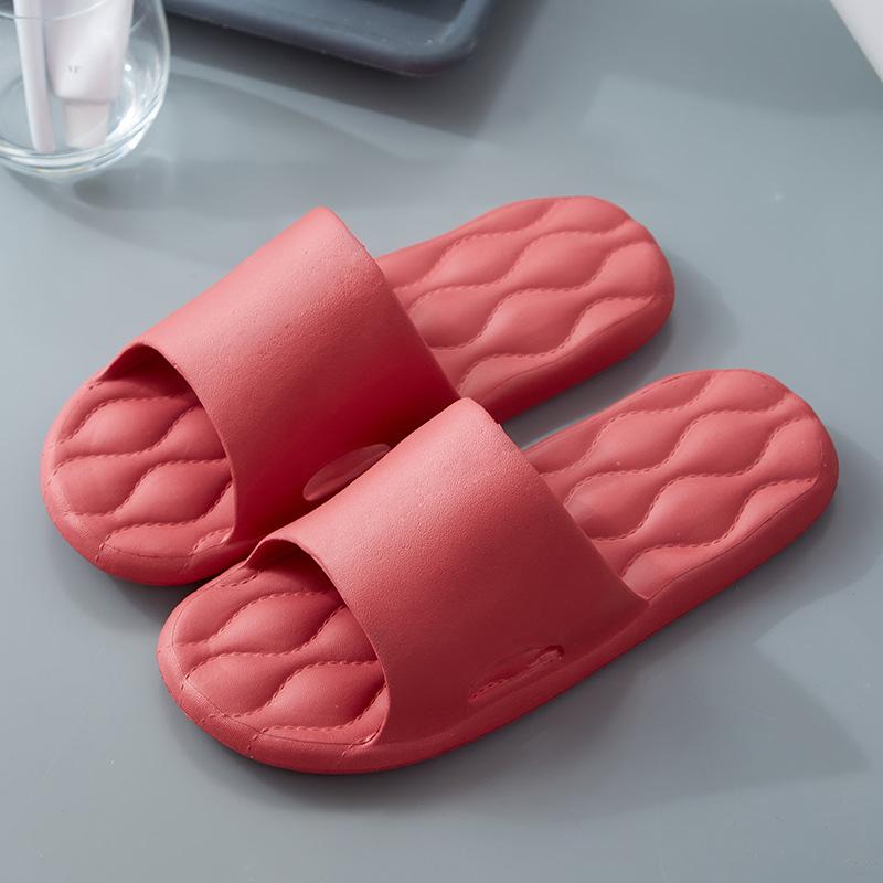 Slippers women's summer indoor home couple non-slip bathroom bath cool slippers men's summer