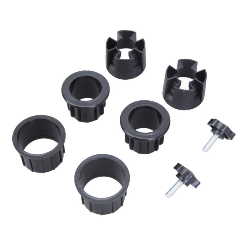 Set of 8 Plastic Patios Table Umbrella Hole Rings Plug Caps Garden Parasol Hole Insert Set for Outdoor Umbrella Support