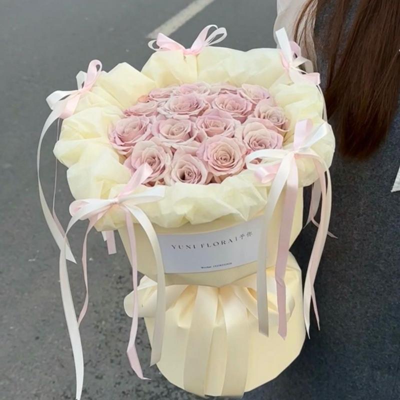 1Cm (25 Yards/Roll) Satin Flat Ribbon Roll Gift Flower Bouquet Packaging Wedding Birthday Ribbon Making Diy
