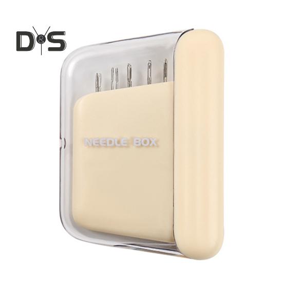 

Магнитный чехол для игл, держатель для швейных игл, большая вместимость, легкий, удобный для переноски, органайзер для вышивальных игл, коробка для хранения для швейных и художественных промыслов абрикосовый