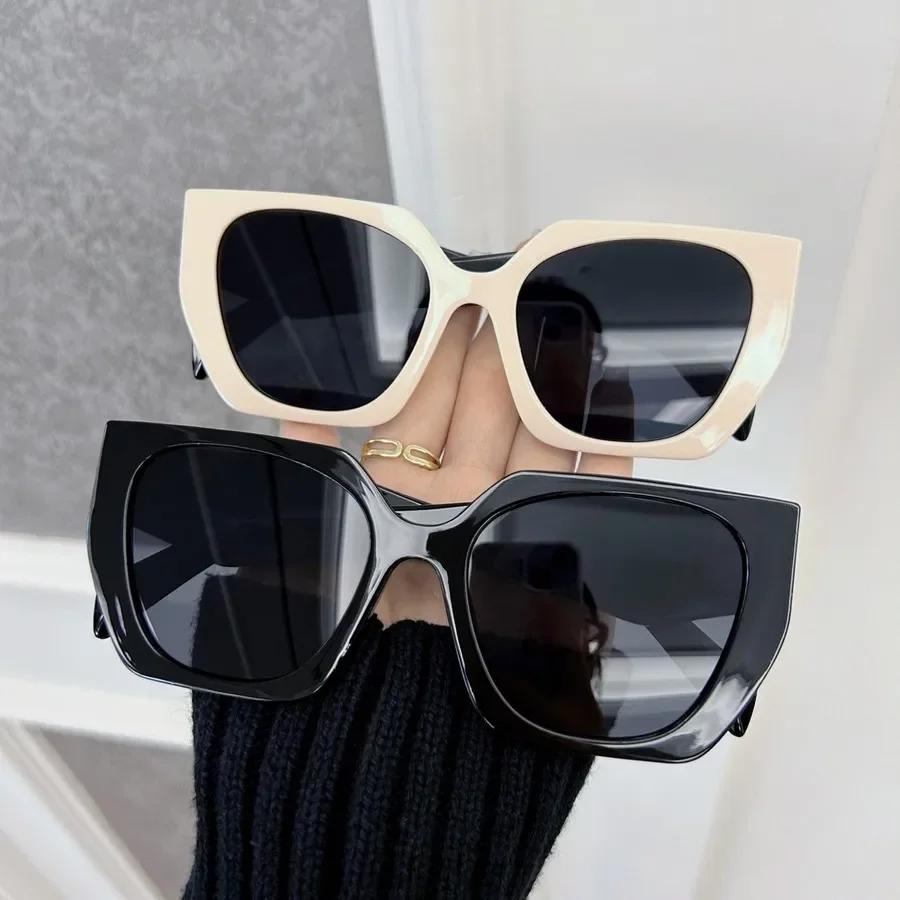 Geometric Square Designer Sunglasses Women Men Big Frame Lovely Sun Glasses Female Male Brand Fashion