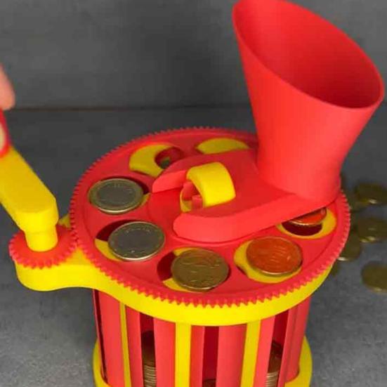 Χειροκίνητη Μηχανή Ταξινόμησης Κερμάτων Οργανωτής Αποθήκευσης Υψηλής Αντοχής Φορητός Ταξινομητής Κερμάτων Κέρμα