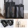 1pcs Reusable Ziplock Bags Portable Storage Bag Multi-Functional Travel Essential Large Capacity Bag Storage Shoe Bag Translucen