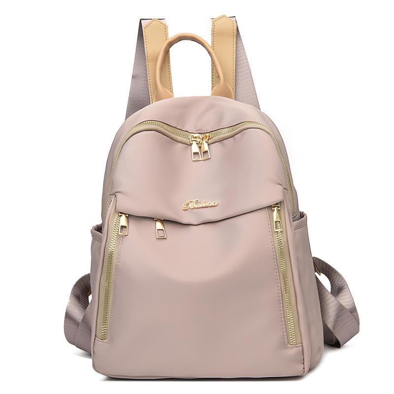 Women's Fashion Casual Nylon Bag Lightweight Women's Travel Backpack Trendy College Student School Bag Backpack