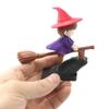 Funny Car Ornament Dashboard Drifting Figurine Desktop Ornament Broomstick Drift Ornament Car Decoration Interior Accessories