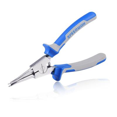 SPEEDWOX Circlip Snap Ring External Precision Circlip Retainer Ring Ring Straight Jaw for Retaining and Hose Removal Pliers, 9-inch Pliers, Heavy-Duty