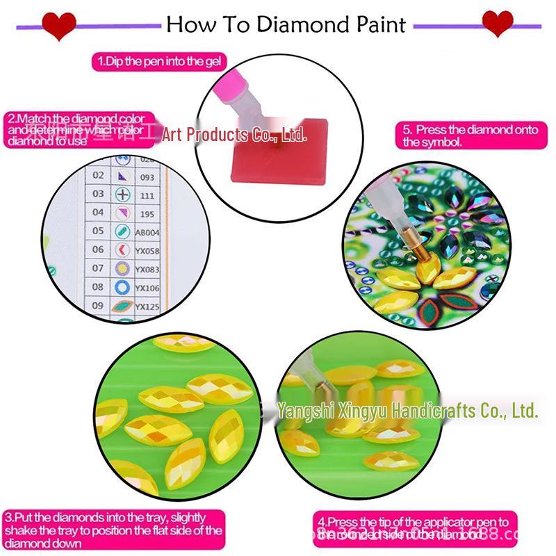 5D Beautiful Alien Diamond Painting Mosaic - Large & Small DIY Handmade Decorative Art