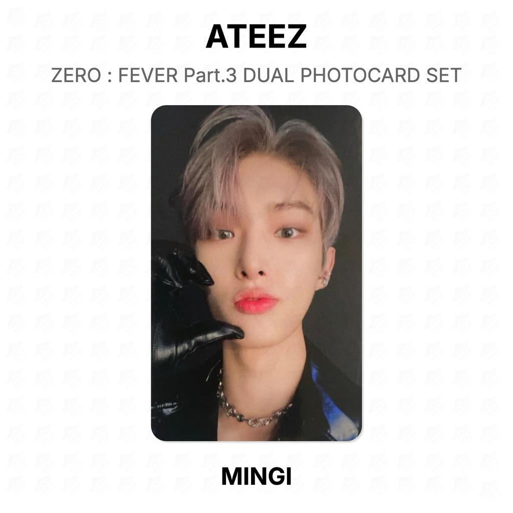 ATEEZ ZERO : FEVER Part.3 DUAL PHOTOCARD SET Official Photocard