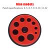1Pc Red Dust Collector Punching Machine Dust Bowl Dust-Proof Device Electric Hammer Dust Stopper Electric Tool Accessories