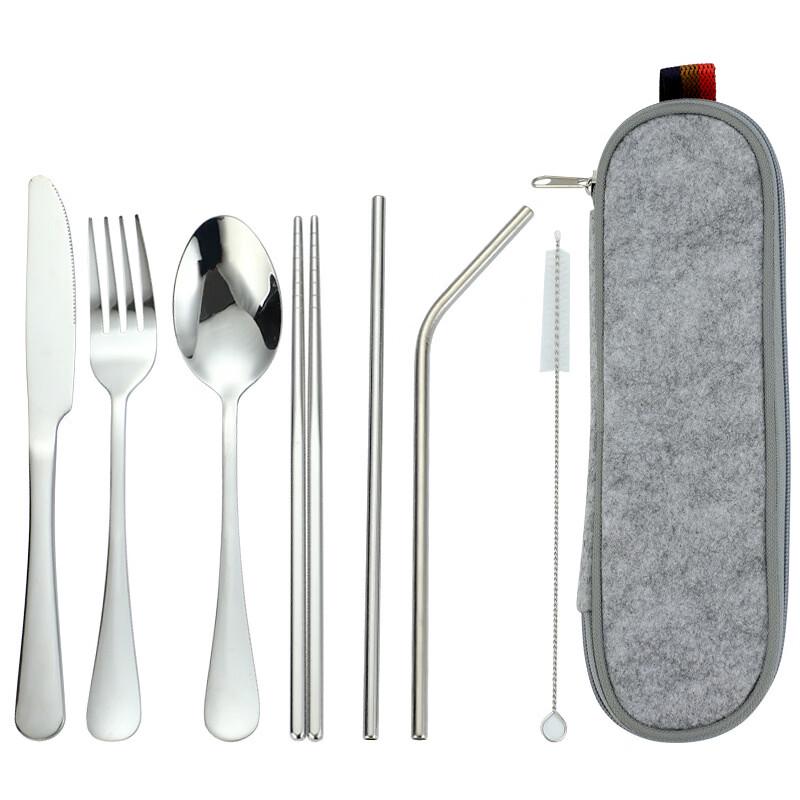 

Abay Portable Stainless Steel Travel Cutlery Set