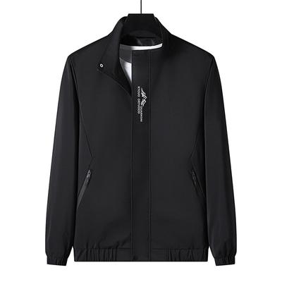 Men's Cargo Stand Collar Jacket Men's Spring Casual Men's Business Jacket
