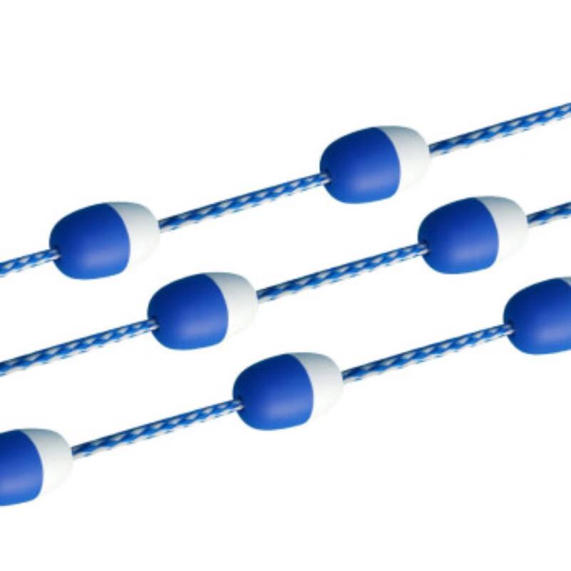 Swimming Pool Lane Divider Line with Warning Buoys