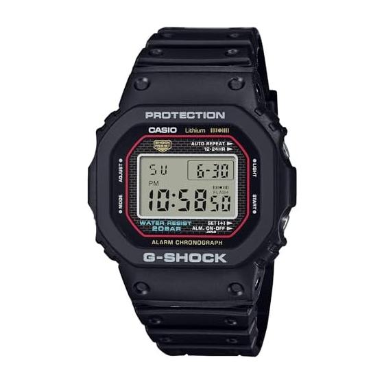 

[Casio] Часы G-Shock [Оригинальный отечественный продукт] Первая переизданная модель G-SHOCK с использованием биопластика DW-5000R-1AJF Мужская черная