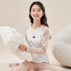 Teen Girl Autumn Cotton Thermal Set - Warm Long Underwear & Sweater