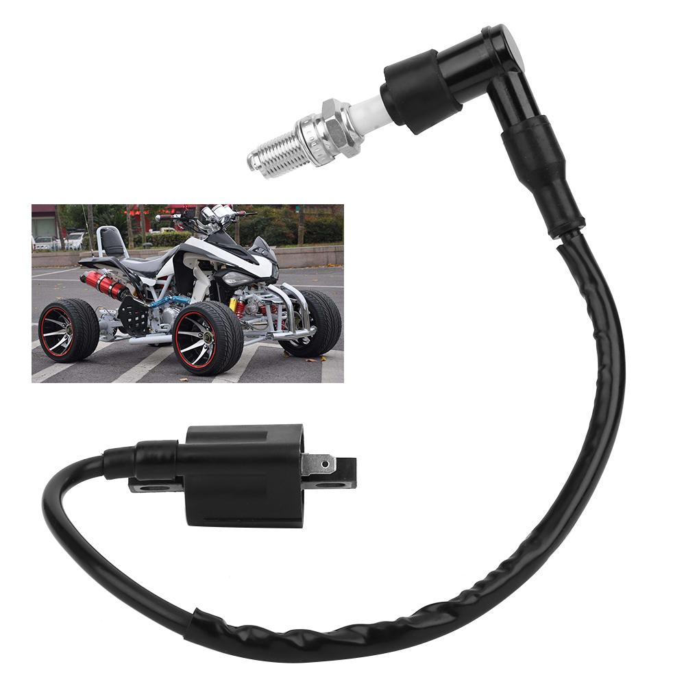 Ignition Coil D8EA Spark Plug Kit for 150cc 200 250cc PIT Quad Dirt Bike ATV Buggy