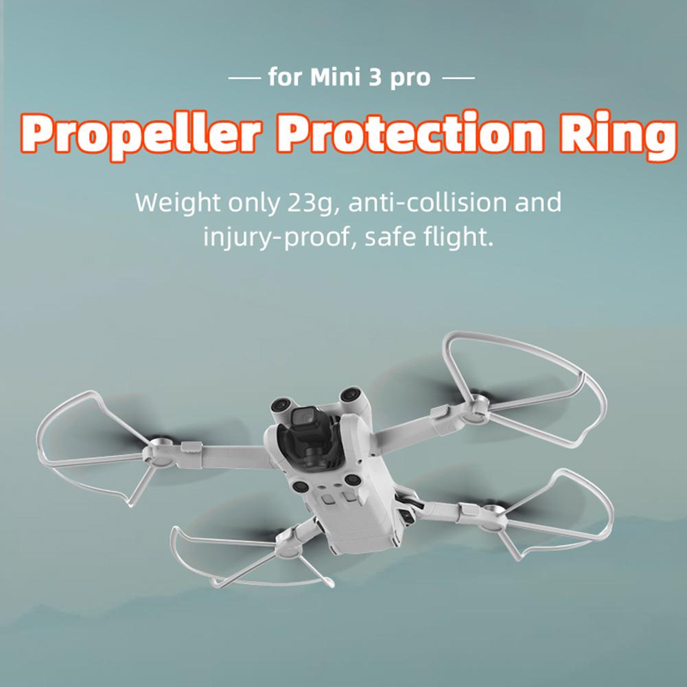 Quick Release Propeller Guard Protector Cage Anti-collision Propeller Blade Protection Compression Resistance for DJI Mini 3 Pro