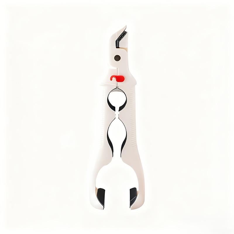 

1pc 3-in-1 Heat-Resistant Non-Slip Dish Clamp with Plate Lifter,Heavy-Duty Construction,Ergonomic Handle,Dish Drying Rack