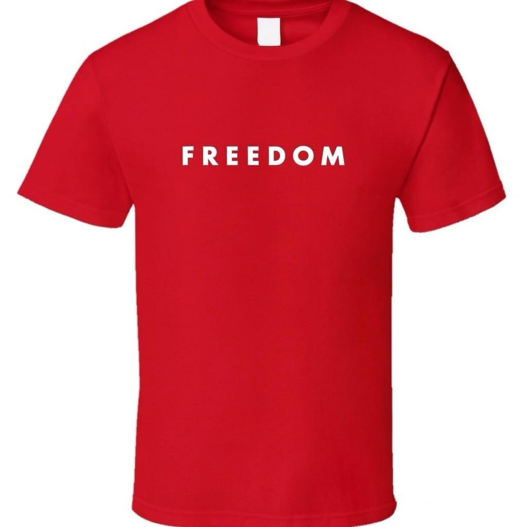 Charlie Kirk Freedom Red White T Shirt Mens Womens Tees Top tee Turning Point 3XL