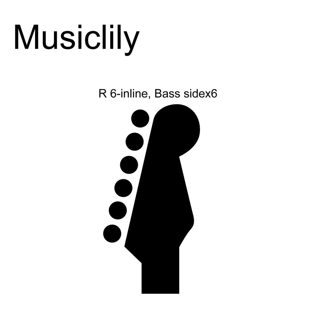 Musiclily Pro Locking Tuning Pegs with Gear Hex and Screws for and Electric Gold 6-Piece 181 Ratio, Buttons, 45-Degree Strat, Telecaster, Guitars,