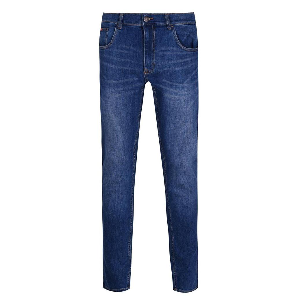Lee Cooper Mens Denim Plain Slim Jeans