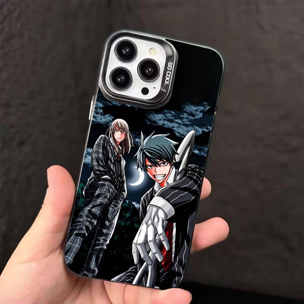 

Anime T-Tougen A-Anki Phone Case Color Silver Shell For IPhone 17 16 15 14 13 12 11 Pro Max Plus iPhone12PRO