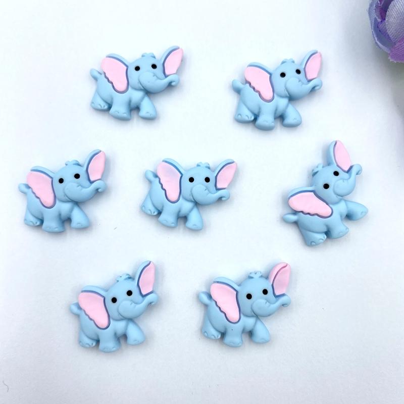 20pcs Hand Painted Resin Unicorn Flatback Cabochons For Hair Bow Centers DIY Scrapbooking Decor