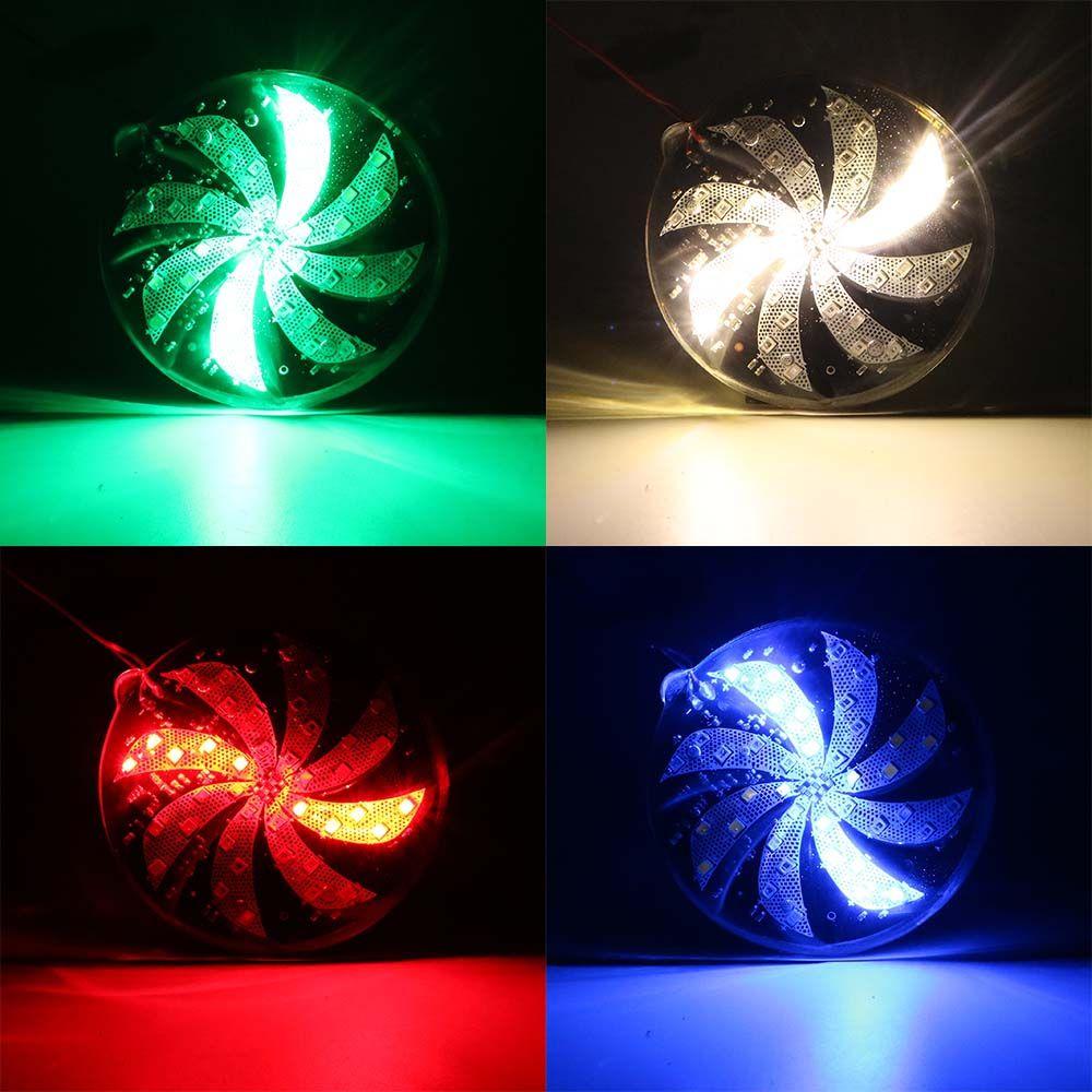 Styling Light Fire Wheel Lights Motorcycle Modified Windmill Lights Car Atmosphere Lamp Flash Lamp