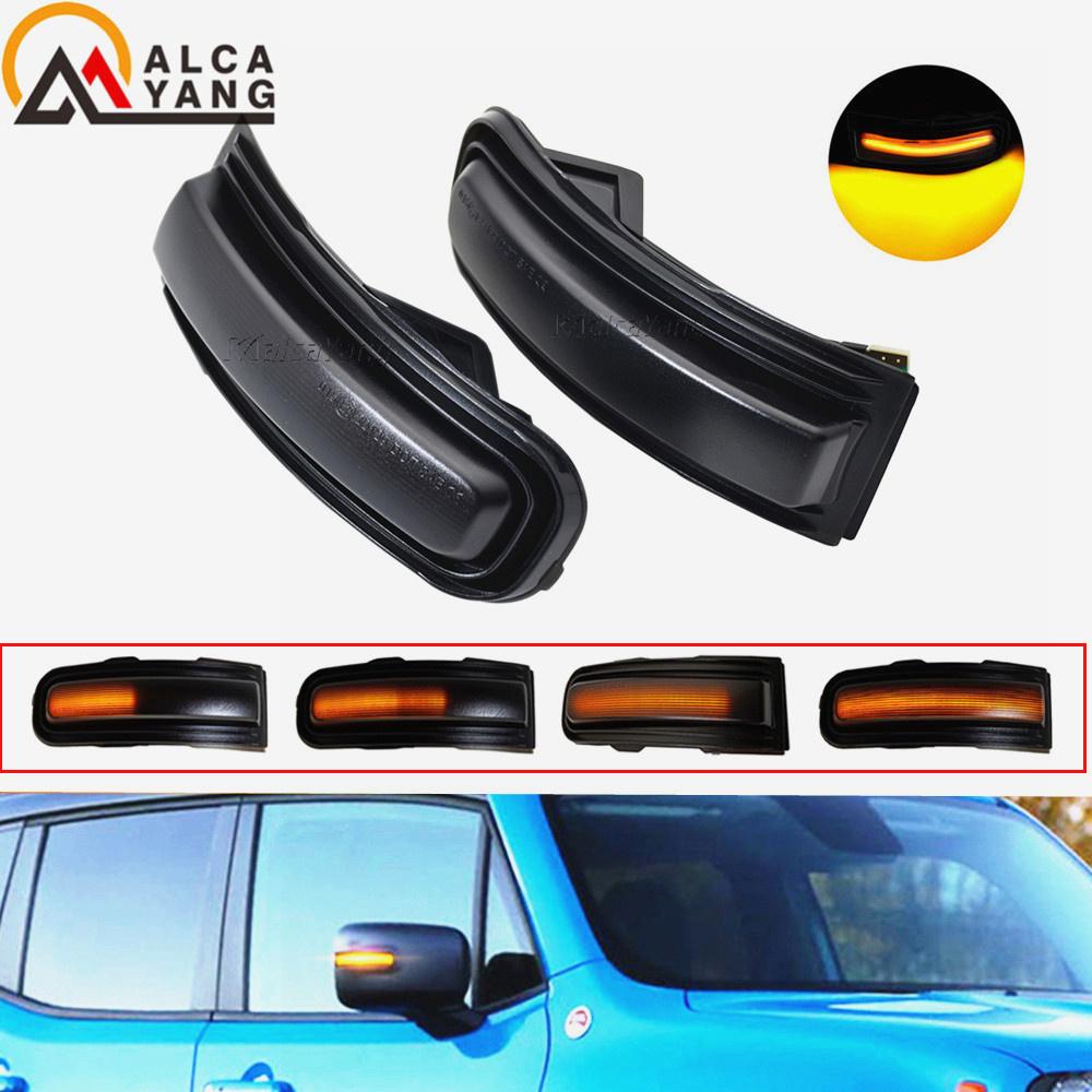 Canbus Smoked Lens Sequential Amber LED Car Front Side View Mirror Signal Lights For 2015- Jeep Renegade Turn Signal Lights Dynamic Smoked