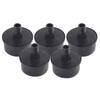 5 pz Silenziatore Filtro Compressore d'Aria Filtro di Aspirazione Nero