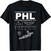 Philadelphia International Airport Pennsylvania PHL T-Shirt