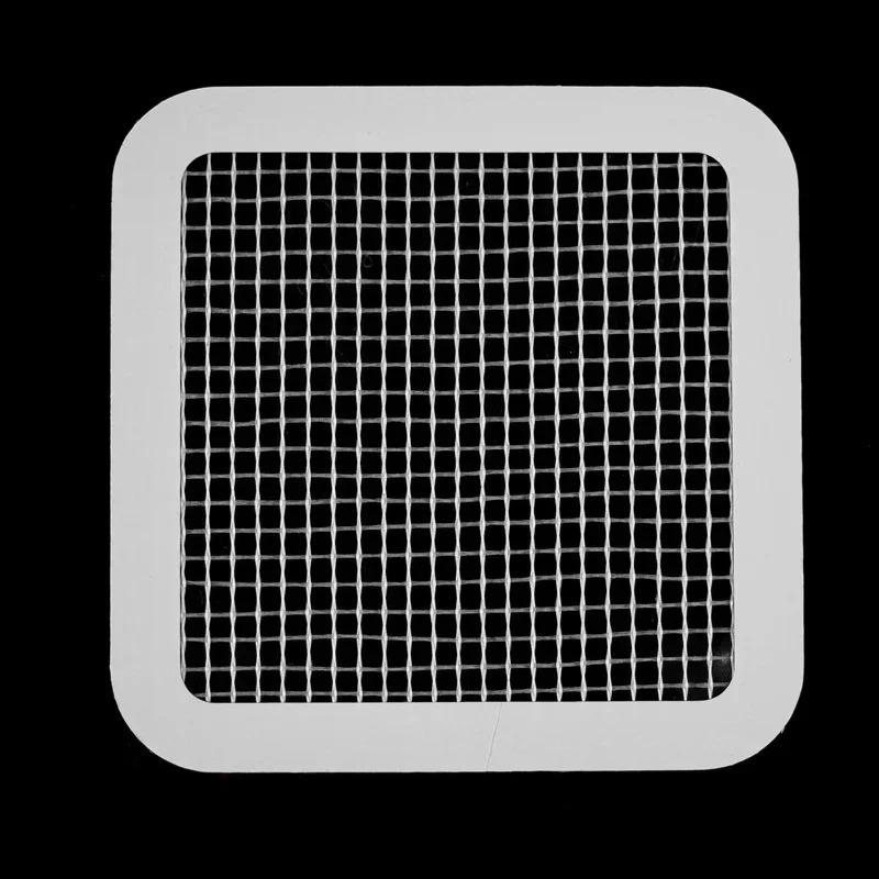 

Self-Adhesive Hair Catcher Stickers for Shower, Kitchen Sink, and Bathroom Drain - Block Clogs and Bugs Hair Filter for Drainage 10PCS