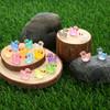 50/100PCS Luminous Mini Resin Ducks Tiny Glow In The Dark Duck Micro Garden Landscape Potted Plants Decoration Craft Gifts
