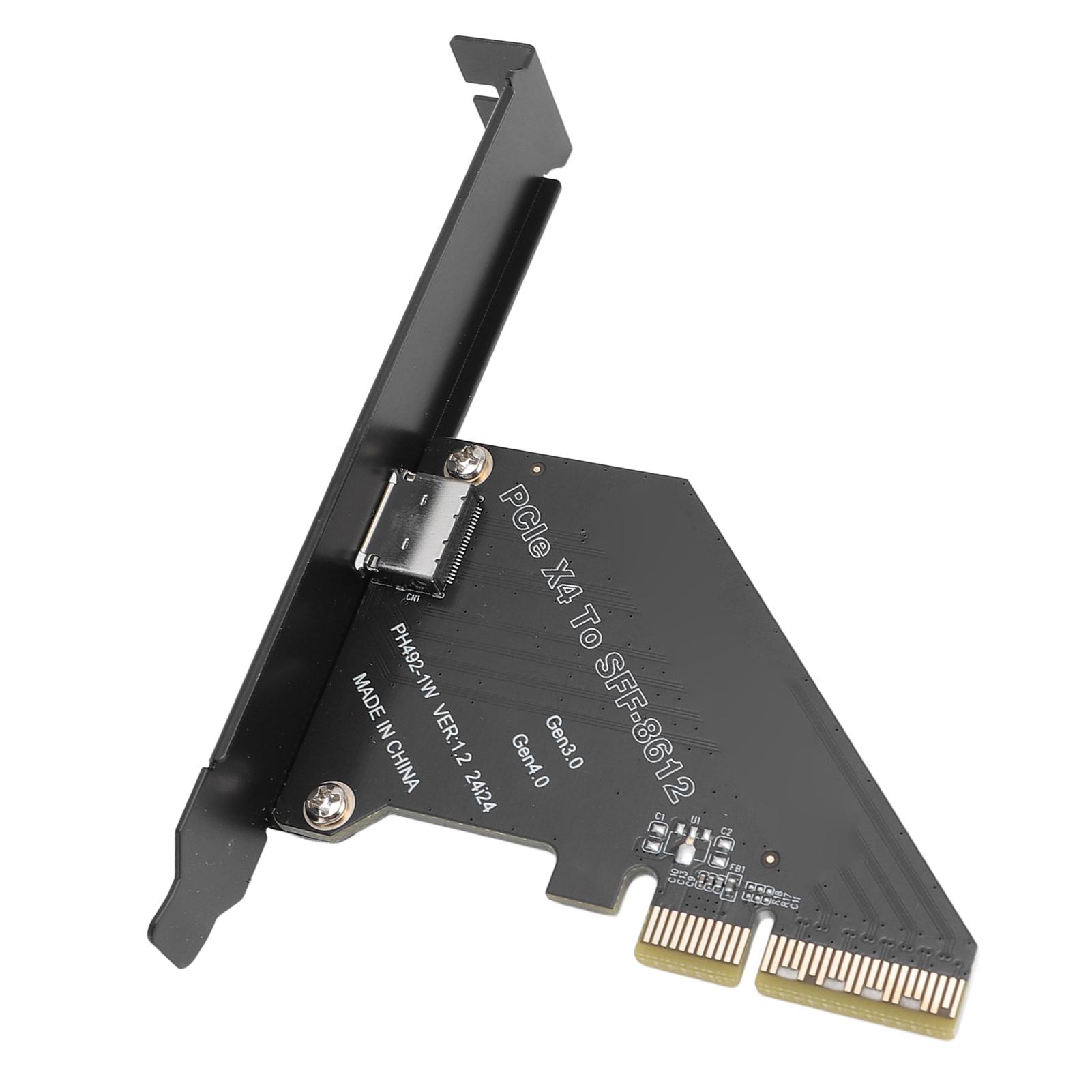 

Адаптер PCIe 4.0 X4 до Oculink SFF-8612 SFF-8611 Зовнішня відеокарта для NVMe SSD GPU EGPU