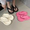 Summer Thicksoled Flip-flops for Women for Outdoor Wear in Summer 2025 New EVA Antislip Deodorizing Heightincreasing Beach Shoes