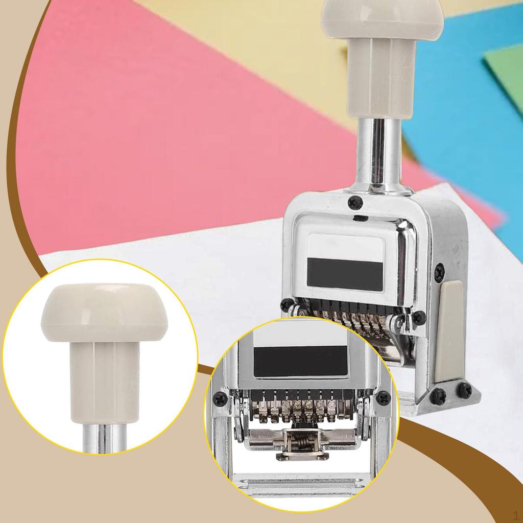 Auto Number Stamp Automatic Numbering Machine Professional Office Equipment for