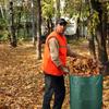 Sacs de Jardin 4x272L, Sacs à Déchets de Jardin, Poubelle de Jardin, pour Les Déchets de Jardin Feuillage de Pelouse Vert