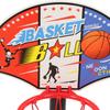 Kinder Basketballkorbständer Höhenverstellbar Stabil Sicher Kunststoff Indoor Kinder Basketballständer Set