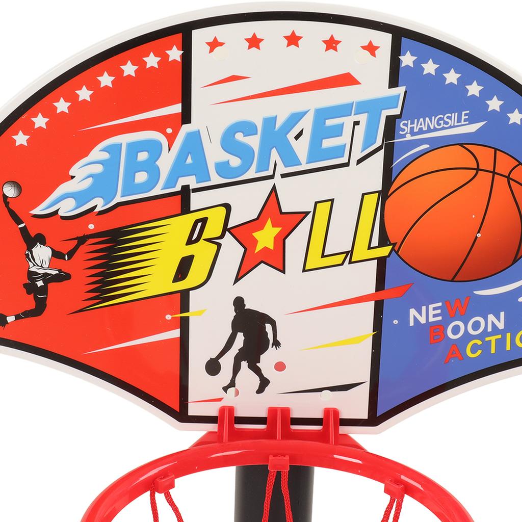 Kinder Basketballkorbständer Höhenverstellbar Stabil Sicher Kunststoff Indoor Kinder Basketballständer Set