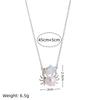 New Fashion Ocean Cute Crab Zircon Pearl Pendant Necklace