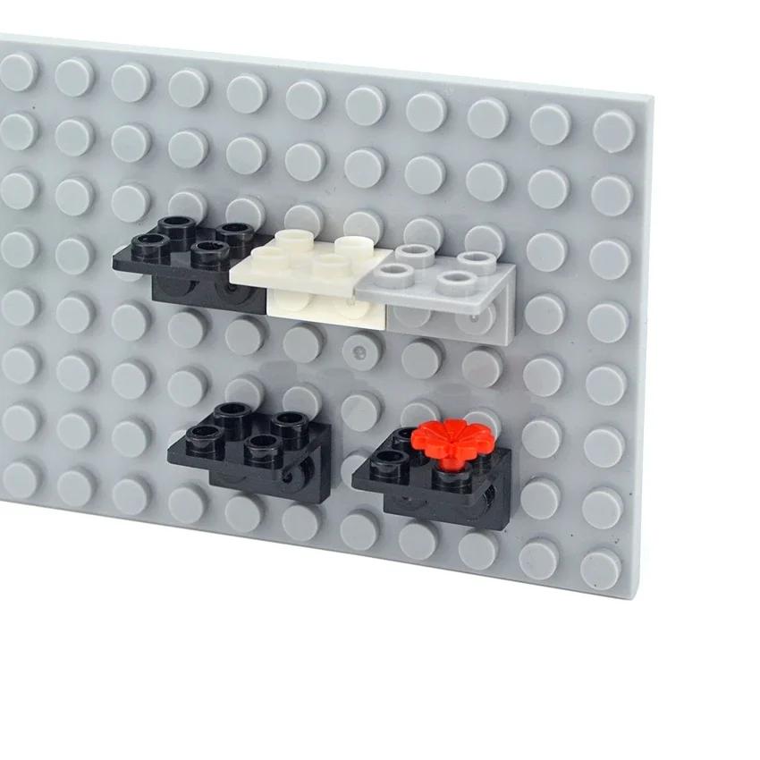 BAUSATZ Figuren-Ständer Display Halterung Zusammenbauen Steinfiguren Stand Basisplatte 99207 Halter 1x2 2x2 Umgedrehte Bausteine Spielzeug