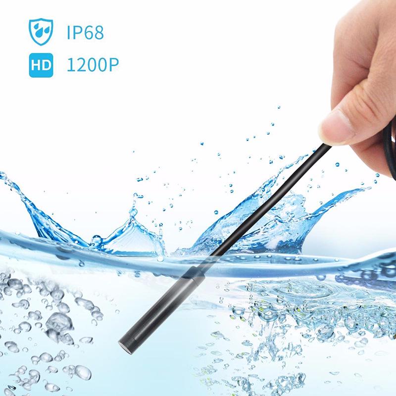1200P Ultra Clear 2m WiFi Mobile & Apple Compatible Endoscope