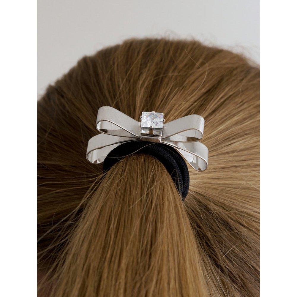 

Cubic Metal Ribbon Ponytail Jp-25-021P gold