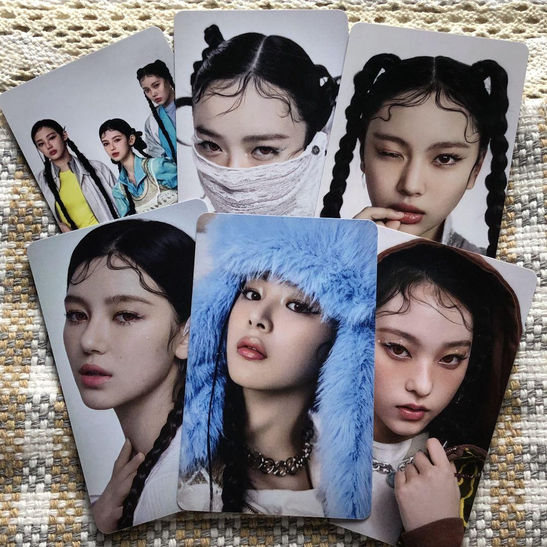 

[USED] NJZ 2025 complexcon Hong Kong limited edition trading cards (6 cards)