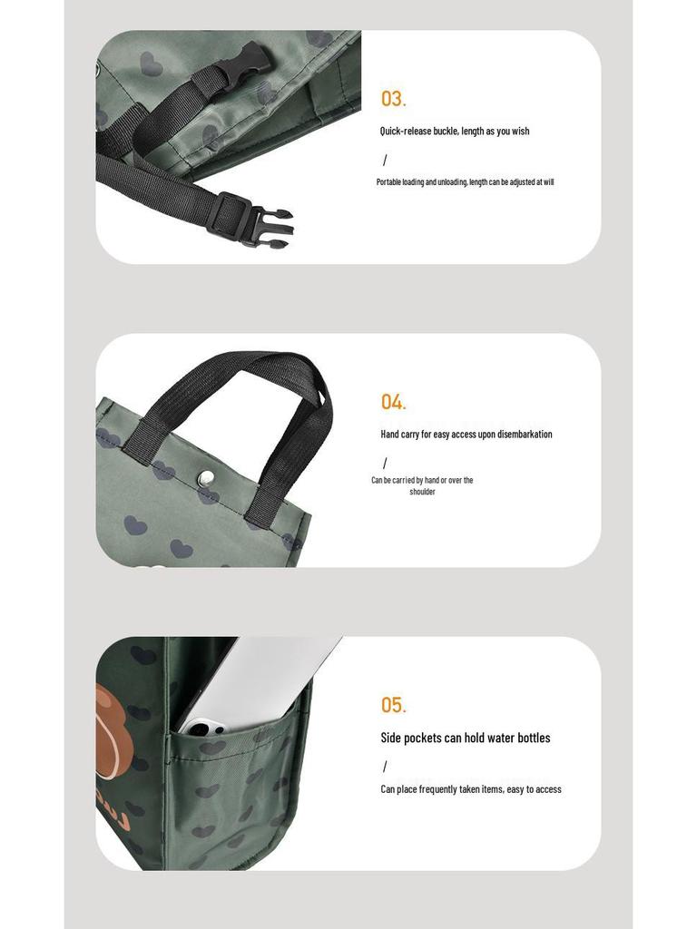 Waterproof Large Capacity Hanging Bag for E-Bikes, Helmets, Umbrellas, Skateboards, and Strollers