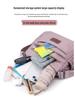 Women's Multi-layer Casual Cloth Shoulder & Crossbody Bag - Fashionable, Lightweight, and Large Capacity