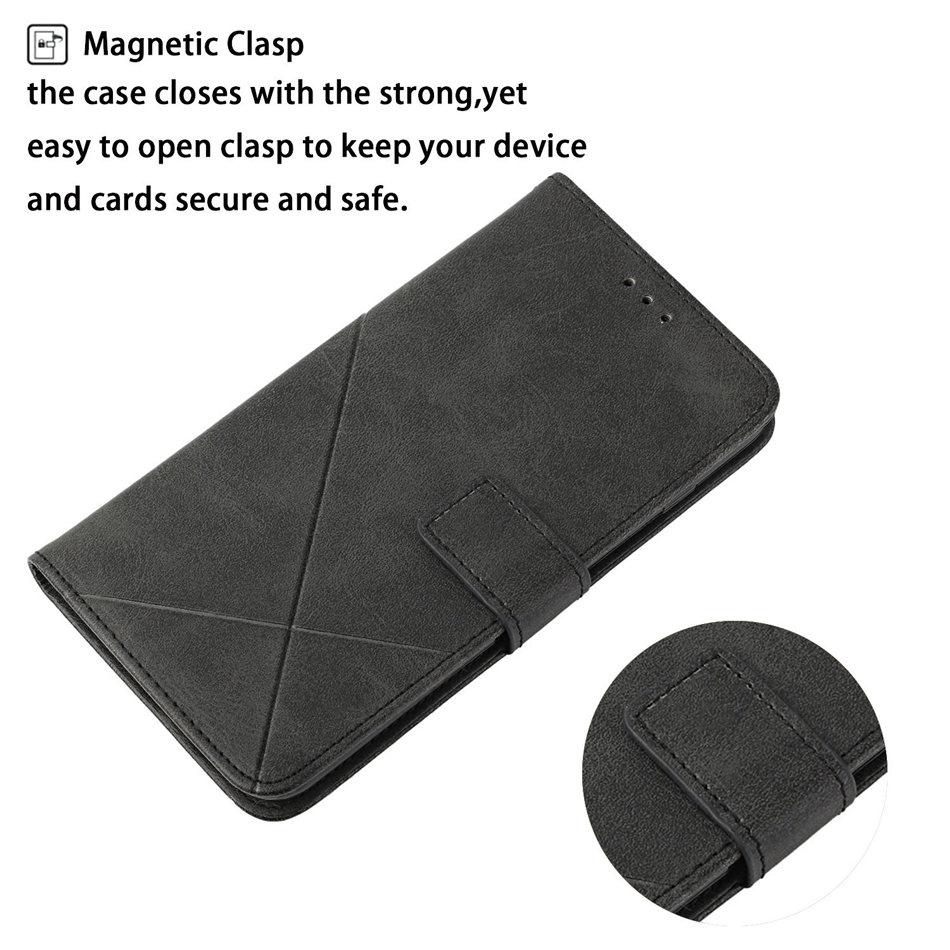 For Case LG Aristo 5 G9 K41S K42 K51 K51S K52 K61 K62 K92 K22 Plus Q92 Q61 Q510 V60 Thing 5G Cute Stripe Flip Wallet Cover D20E