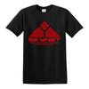 Skynet Tshirt Red Print Cyberdyne Retro Terminator Classic Top Tee