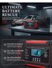 12V Lead-Acid Battery Charger with Auto Stop for Motorcycle, Car, and EV